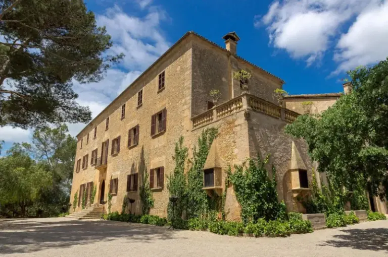 Finca els Calderers, gammel herregård lavet om til etnologisk museum, i Sant Joan, Mallorca.