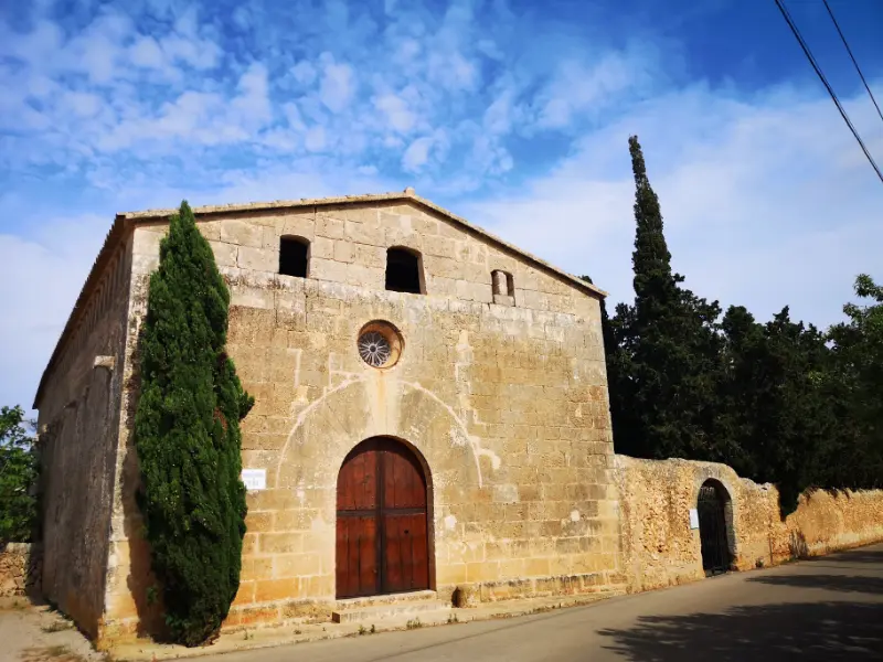 Oratori de Sant Blai kapel fra middelalderen i Campos på Mallorca.
