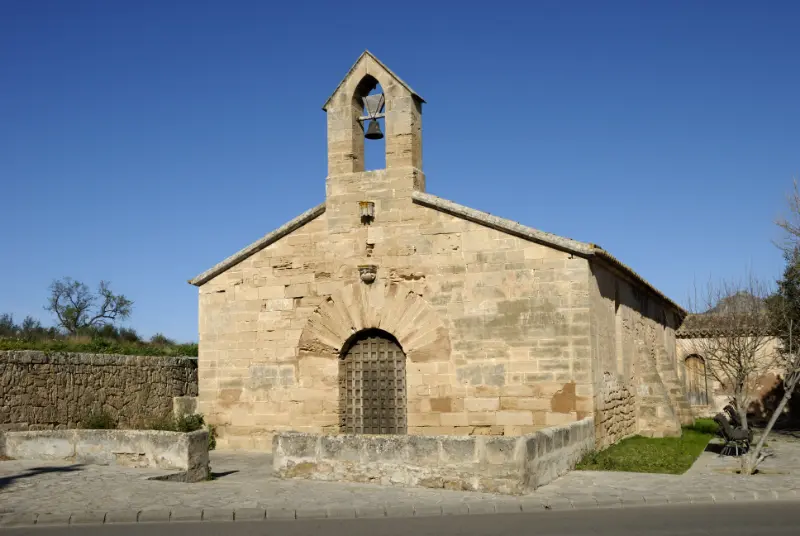 Kapellet Santa Anna fra Middelalderen, i Alcudia på Mallorca.