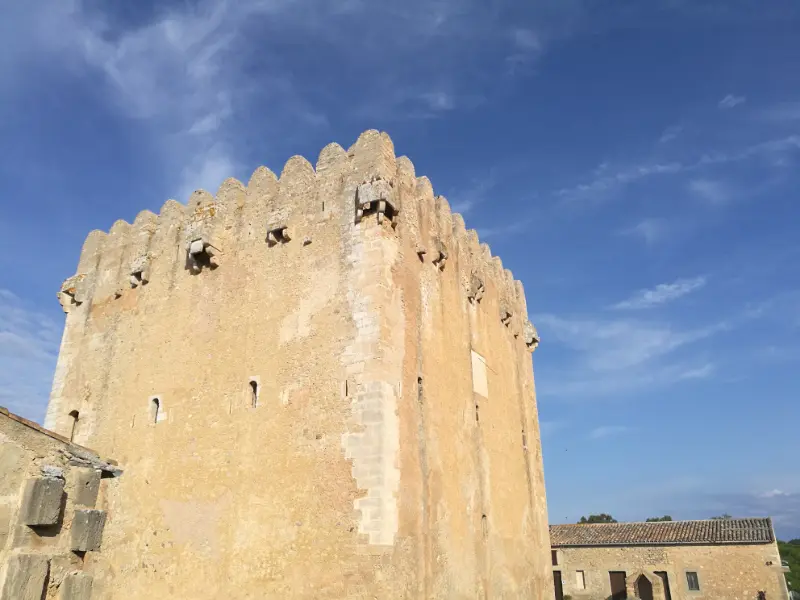 Gammel fæstning, Torre de Canyamel, på Mallorca.