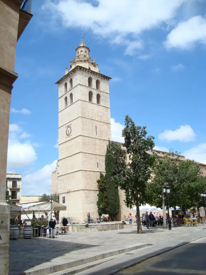 Den store kirke i byen Inca på Mallorca, Santa Maria de Mayor.