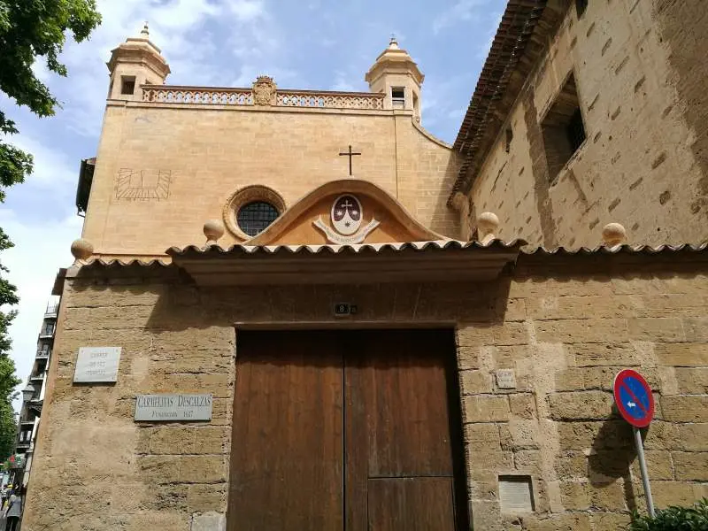 Santa Teresa kloster på gaden La Rambla i centrum af Palma by på Mallorca.