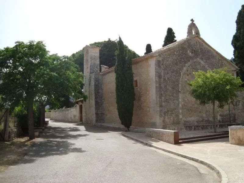 Kapel fra middelalderen i Campanet, Mallorca, Capella de Sant Miquel.