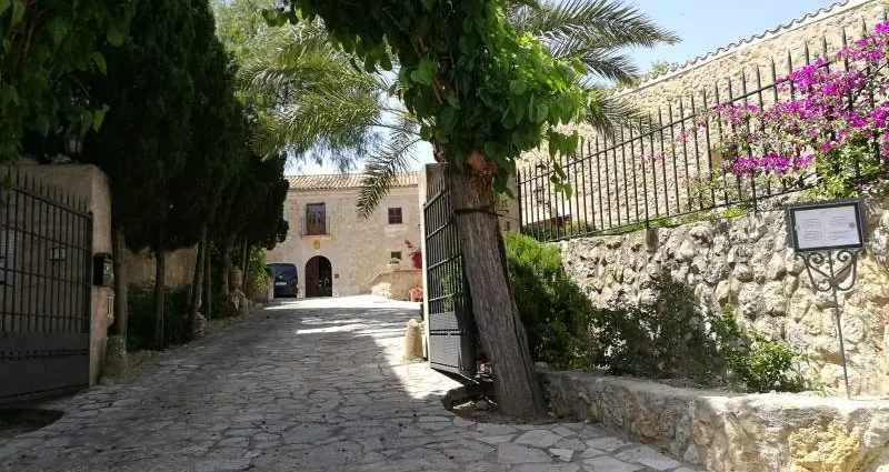 Finca hotel Son Font i Roig i byen Maria de la Salut på øen Mallorca.