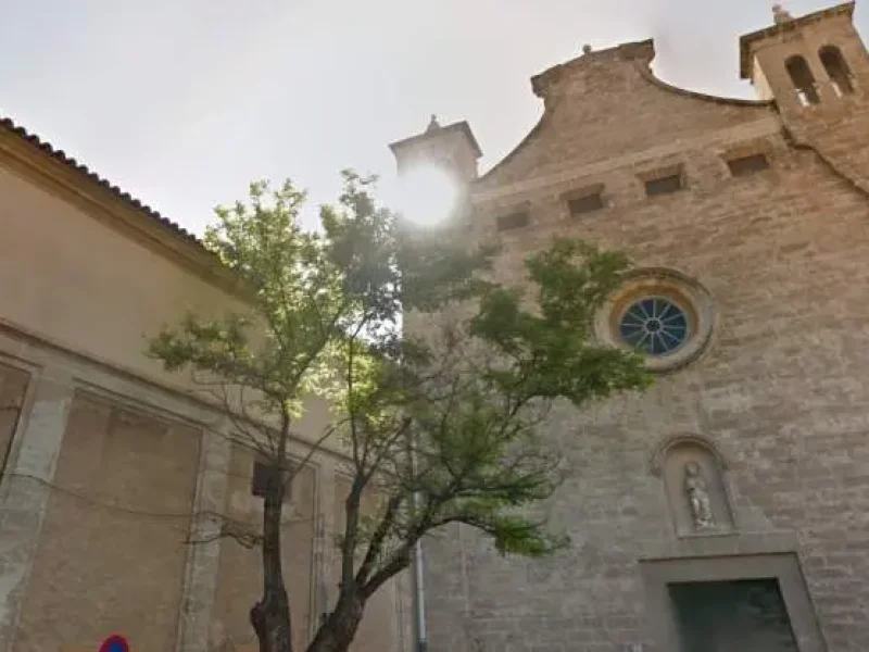 Santa Magdalena kirke og nonnekloster, i byen Palma på Mallorca.