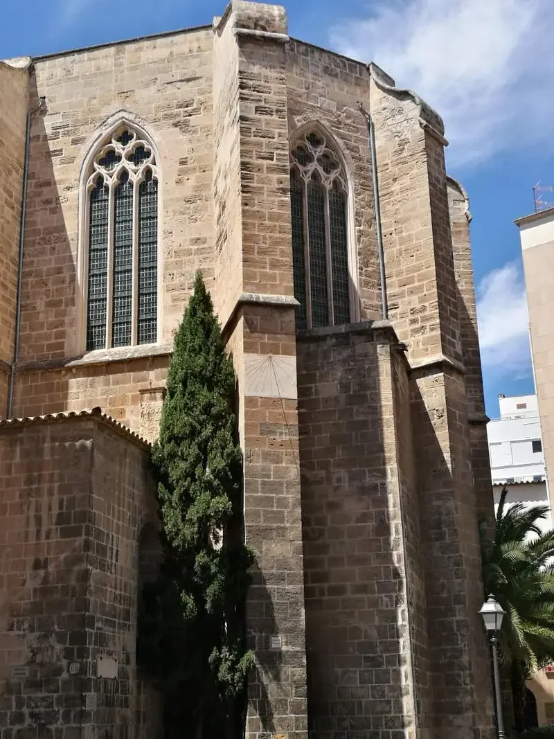 Santa Margalida kirke i Palma centrum på Mallorca.