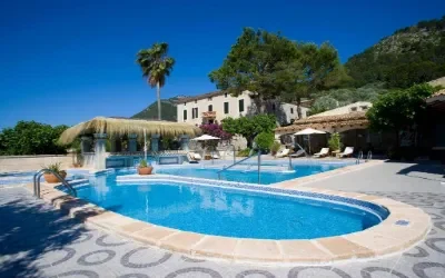 Luksushotel med spa og wellness i Campanet på Mallorca.