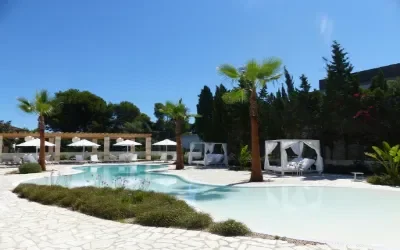 Stille hotel for voksne i Porto Cristo på øen Mallorca i Spanien.